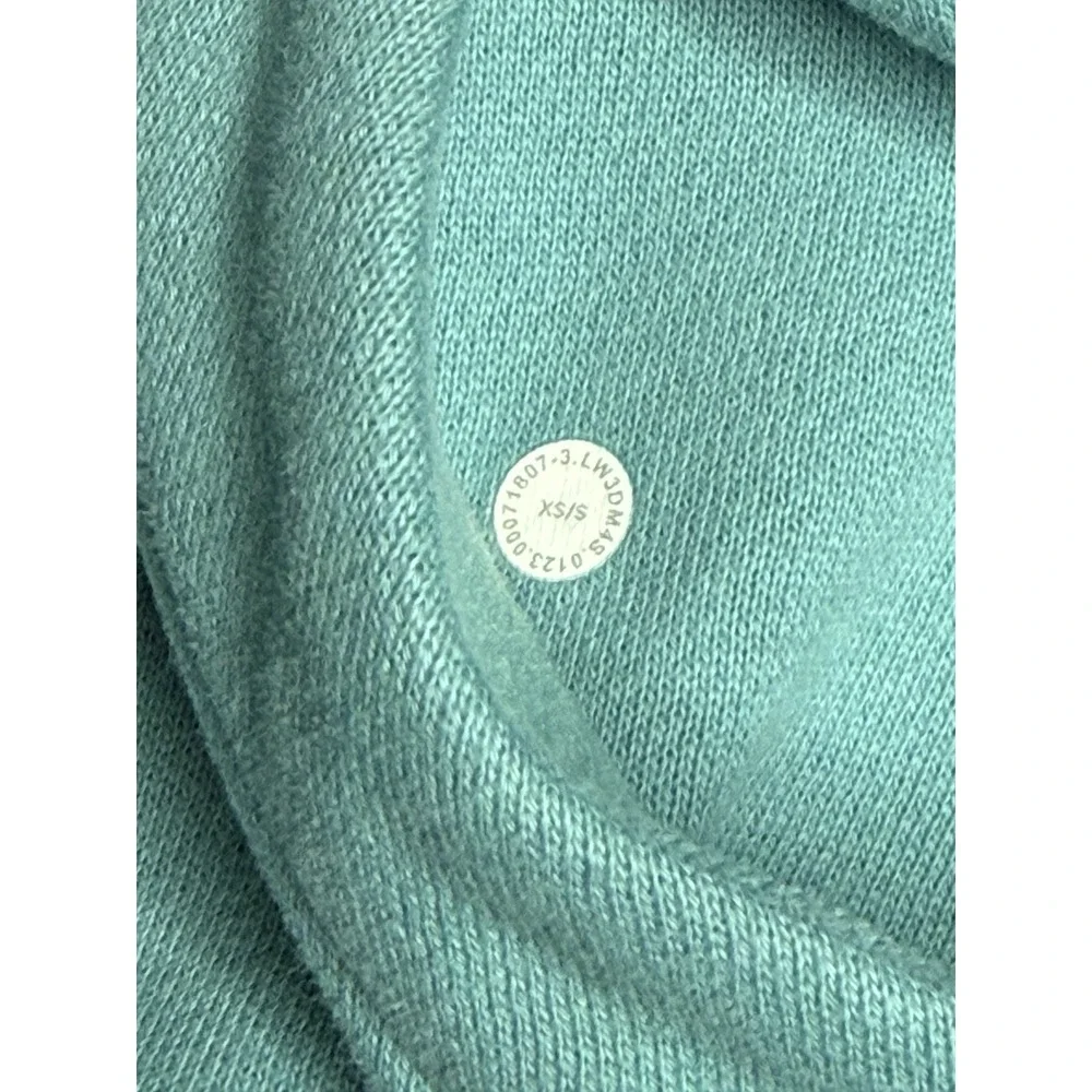 Lululemon Scuba Oversized Half-Zip Hoodie In Tidal Teal Size XS/S